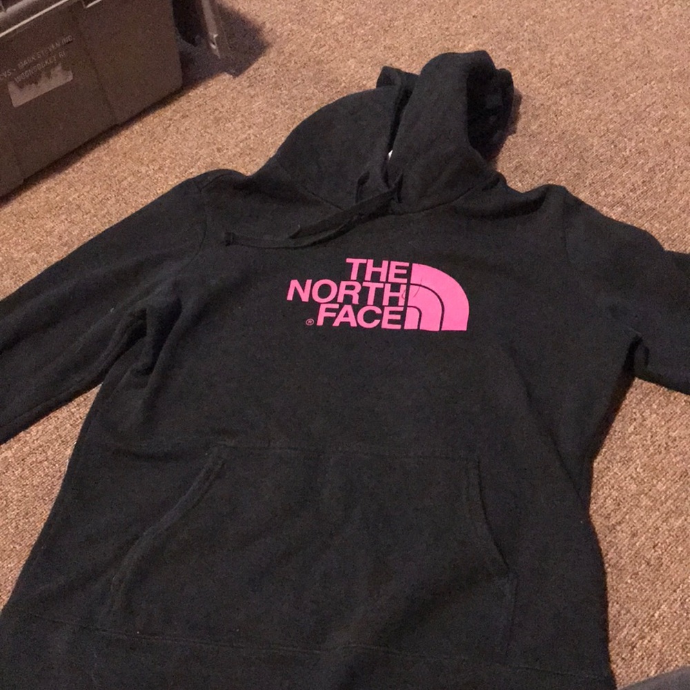 North Face hooded sweatshirt